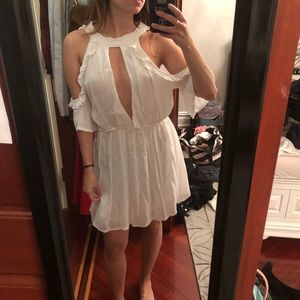 Tigermist white dress